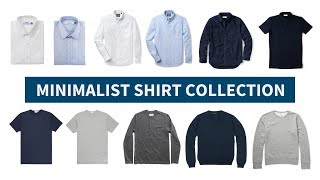 Minimalist Shirt Collection  Versatile amp Interchangeable [upl. by Einobe]