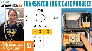 Making Logic Gates From Discrete Components  The Learning Circuit [upl. by Hauck957]