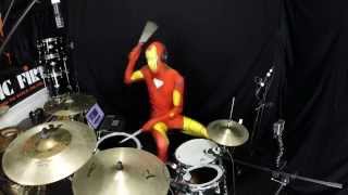 Iron Man  Drum Cover  Black Sabbath  Halloween Cover [upl. by Marin]