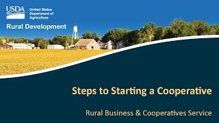 Steps to Starting a Cooperative [upl. by Lucrece265]