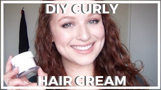 3 Ingredient DIY ♥ Curly Hair Cream [upl. by Ibob577]