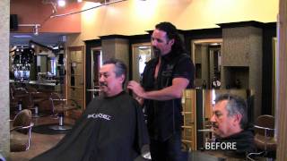 Epic Salon Flashback For Men Hair Color [upl. by Diraf]