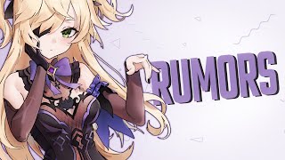 Nightcore  Rumors  Neffex Lyrics [upl. by Ahsiekan920]