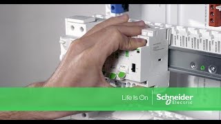 Contacteur combiné embrochable Resi9  Schneider Electric France [upl. by Ahsinaw262]