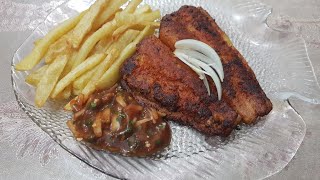 How to make pan fried fish  grilled fish  pan fry pangasius  Aneela Irfan [upl. by Htenywg]