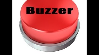 Buzzer Sound Effects [upl. by Atworth]