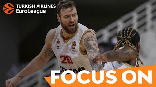 Focus on Donatas Motiejunas AS Monaco [upl. by Carper]