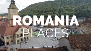 10 Best Places to Visit in Romania  Travel Video [upl. by Saree]