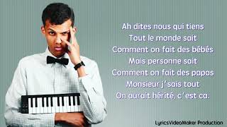 Stromae Papaoutai Lyrics [upl. by Regor]