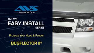 AVS Bugflector II® Hood Protection Installation [upl. by Bowne]