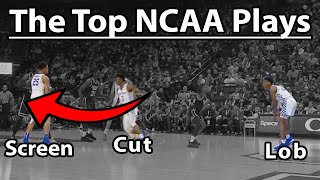 The 10 Plays Used by Every College Basketball Team [upl. by Nob986]