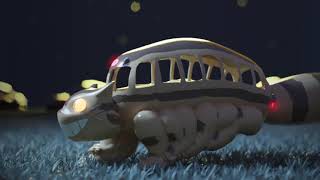 Animated Music Box Catbus from Totoro [upl. by Aiela]