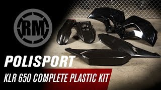 Polisport Kawasaki KLR650 Complete Plastic Kit [upl. by Bentley]