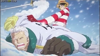 Luffy Vs Smoker amp Tashigi  One Piece 596 Eng Sub HD [upl. by Anadroj]