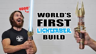 4000° PLASMA PROTOLIGHTSABER BUILD RETRACTABLE BLADE [upl. by Eerased262]