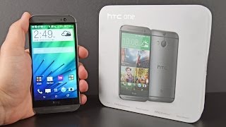 New HTC One M8 Unboxing amp Review [upl. by Kwapong]