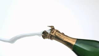 Slow Motion Champagne Bottle Opening HD with Video Footage Views of Cork Popping Slow Mo from Magnum [upl. by Eenaffit338]