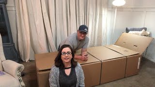 How To Assemble An IKEA Sofa [upl. by Scevour]