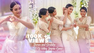 SHERON AND POSHIKA  WEDDING SURPRISE DANCE  2021 [upl. by Ymas261]