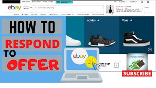 How To Accept A Best Offer On eBay for Beginners How I Accept Decline or Counter Offer Best Offer [upl. by Oremodlab924]