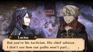 Fire Emblem Awakening  Male Avatar amp Lucina Married HotSpring Scramble Conversations [upl. by Anitsua683]