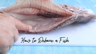 How to debone a fish  easy and quick [upl. by Ainigriv883]