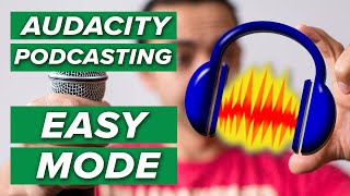 How to Record and Edit a Podcast in Audacity Complete Tutorial [upl. by Ayim]