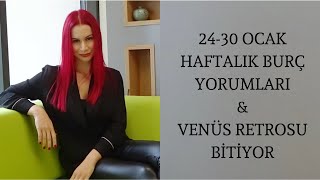 2430 OCAK HAFTALIK BURÇ YORUMLARI [upl. by Doreen]