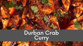 Durban Crab Curry  durbancrabcurry perimaskitchen [upl. by Froemming]