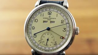 Vacheron Constantin Historique Triple Calendrier 1942 3110V000AB426 Luxury Watch Review [upl. by Osyth799]