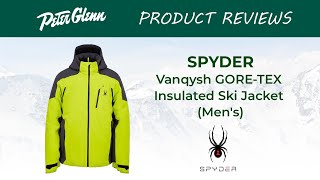 Spyder Vanqysh GORETEX Insulated Ski Jacket Review [upl. by Belldas377]