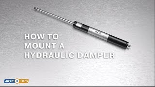 ACETips  How to mount a Hydraulic Damper [upl. by Noevart]