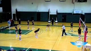 Dig Set Hit Volleyball Drill [upl. by Yleak]