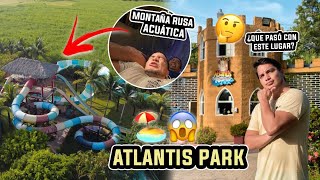 Este solía ser el mejor PARQUE ACUÁTICO de El Salvador 🏖🇸🇻 Atlantis Park [upl. by Nilyad]