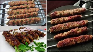 Beef Seekh Kabab Recipe  Soft amp Juicy Seekh Kabab  Beef Seekh Kabab on Tawa  EidulAdha Special [upl. by Eicarg]