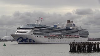 ISLAND PRINCESS SAILAWAY CRUISE TO SCANDINAVIA BALTIC amp ICELAND 290622 [upl. by Retsek]