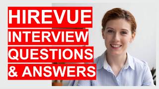 HIREVUE Interview Questions Tips and Answers How to PASS a HireVue Interview [upl. by Lucania575]