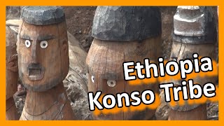 Ethiopia  Konso Tribe Villages [upl. by Okorih]