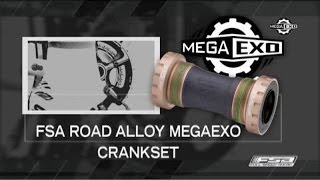 How To Install And Maintain An Alloy Road MegaExo Crankset  FSA Road [upl. by Thorpe]