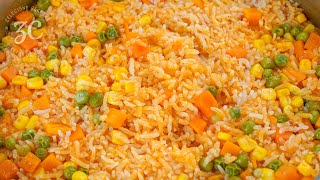 Arroz Rojo Mexicano Tradicional  Super Esponjocito 😊 [upl. by Letsirc]