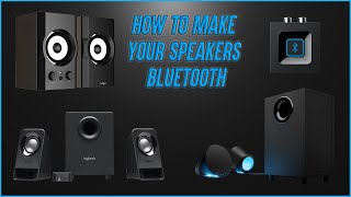 Logitech Bluetooth Audio Adapter  Make speakers wireless [upl. by Brandi570]