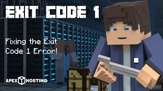 Minecraft Crash Exit Code 1 [upl. by Gnort205]