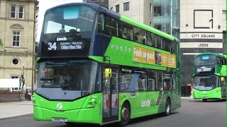 Buses amp Trains at Leeds July 2021 [upl. by Marler143]