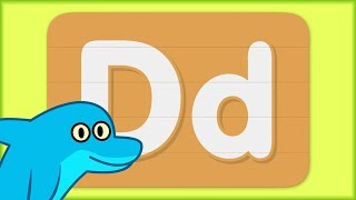 Letter D  Turn amp Learn the Alphabet [upl. by Noraha]