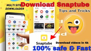 How to Install Snaptube 2020  Snaptube tips and Tricks 2020 [upl. by Nefen]