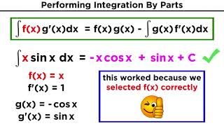 Integration By Parts [upl. by Rialc]