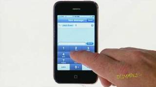 How to Send and Receive Text Messages on Your iPhone For Dummies [upl. by Kcirdaed]