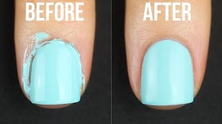 How to Clean Up Your Manicure  Nail Polish 101  KELLI MARISSA [upl. by Immac]