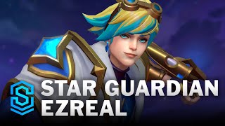 Star Guardian Ezreal Wild Rift Skin Spotlight [upl. by Eastman]