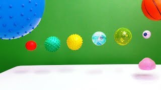 BALLS BOUNCING ball dropping sensory stimulation [upl. by Aiseneg]